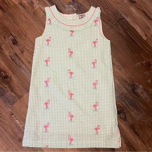 Cotton Kids Boutique Flamingo Shift Dress
